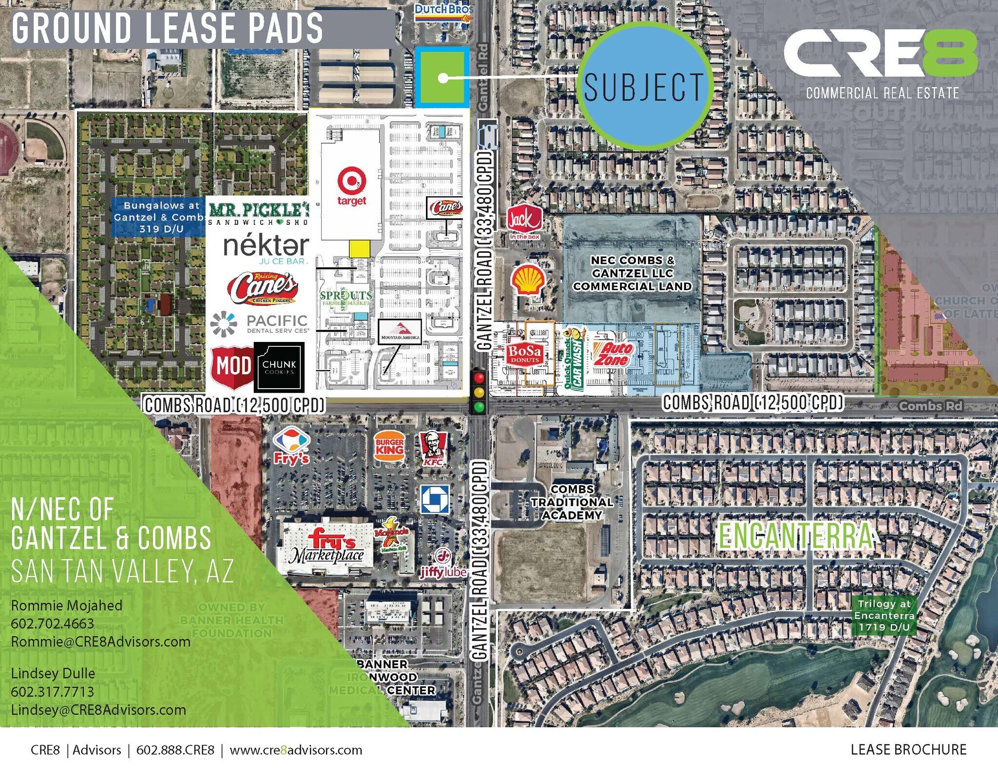 N/NWC Gantzel & Combs, San Tan Valley, AZ for Rent