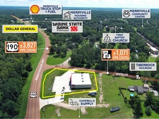 Merryville, LA Freestanding - 11787 Highway 190 W