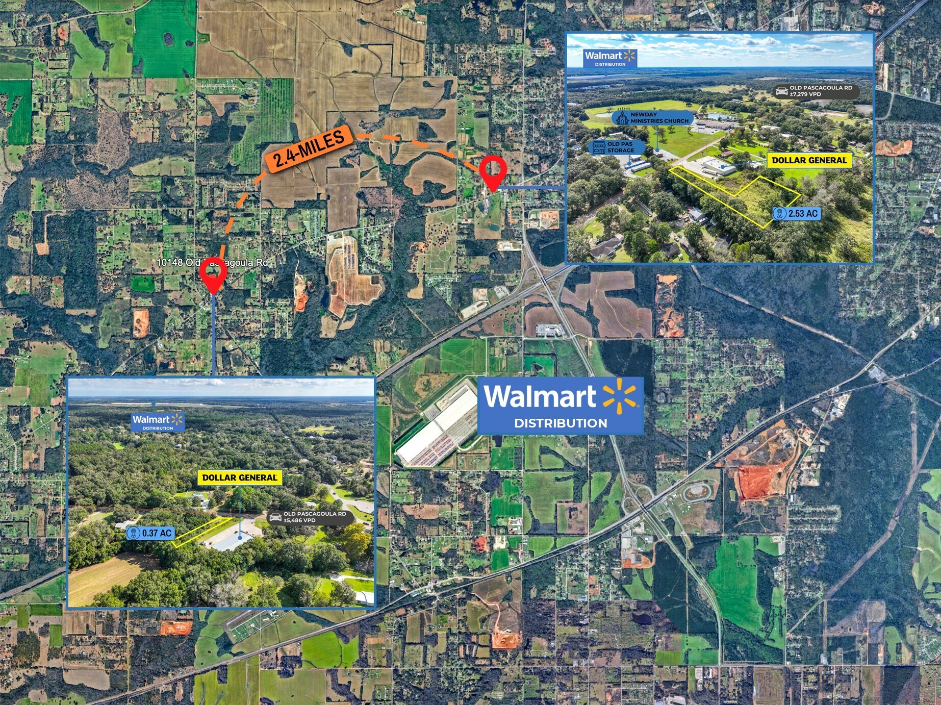 8620 Old Pascagoula Rd, Theodore, AL for Sale