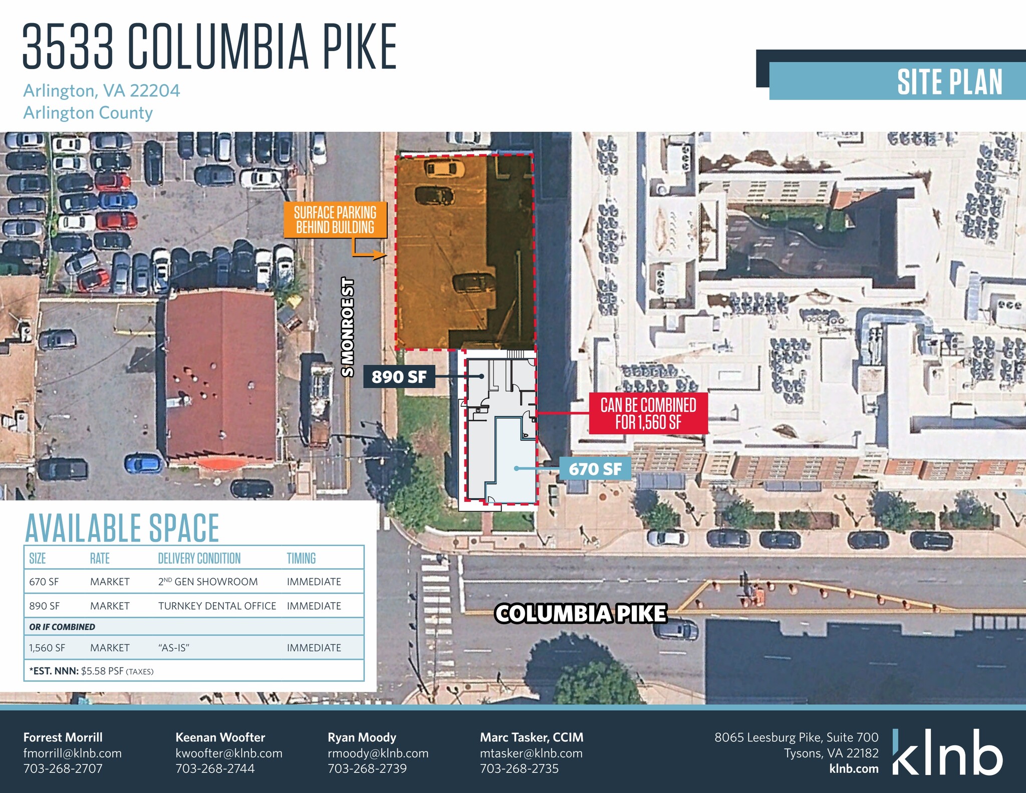 3533 Columbia Pike, Arlington, VA for Rent