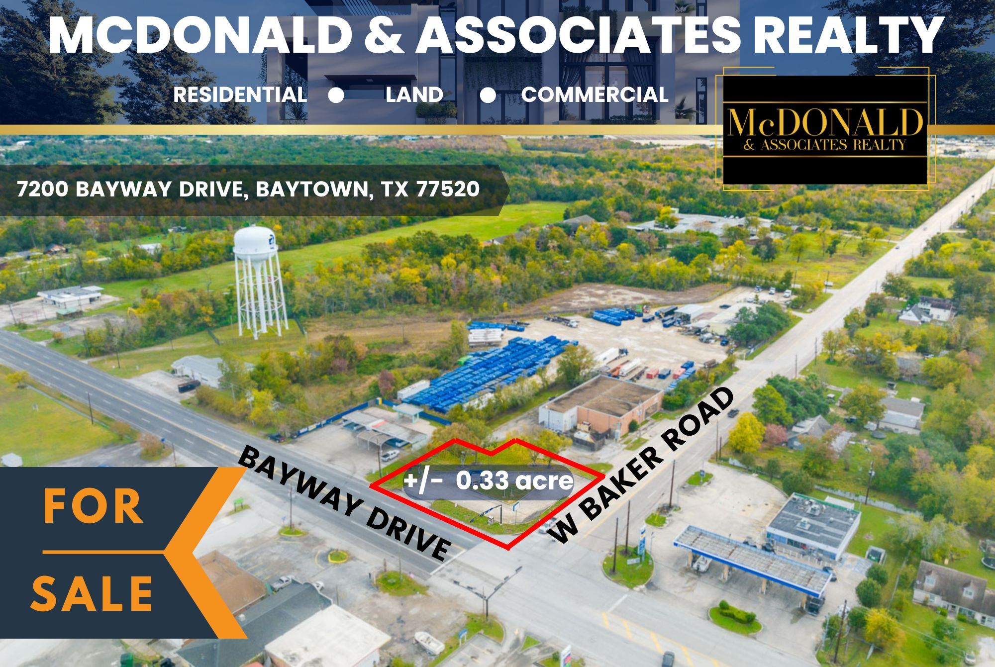 7200 Bayway Dr, Baytown, TX for Sale