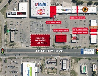 Colorado Springs, CO Commercial Land - 1833 S Academy Blvd Colorado Springs, CO Commercial Land - 1833 S Academy Blvd