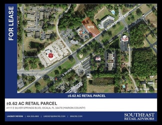 Ocala, FL Commercial Land - Silver Springs Boulevard