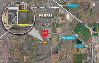Perris, CA Industrial Land - 240 Mapes Rd