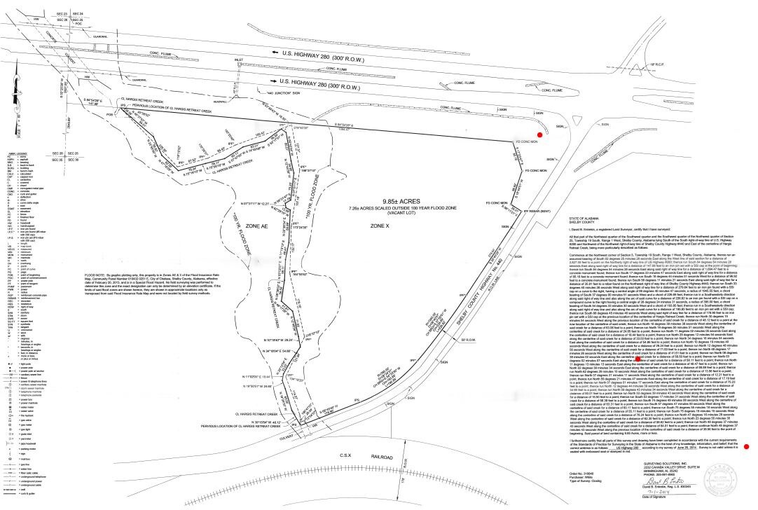 Hwy 280 and Co 440 rd, Chelsea, AL for Sale