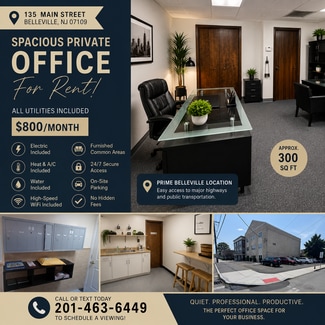 Belleville, NJ Office, Office/Retail - 135 Main St Belleville, NJ Office, Office/Retail - 135 Main St