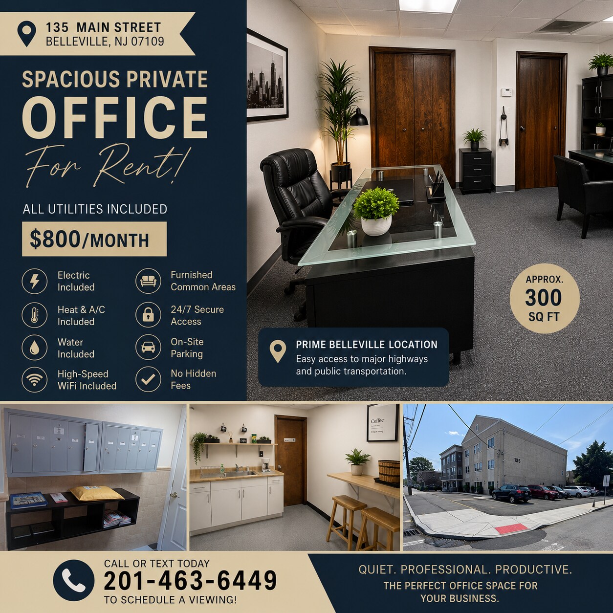 135 Main St, Belleville, NJ for Rent