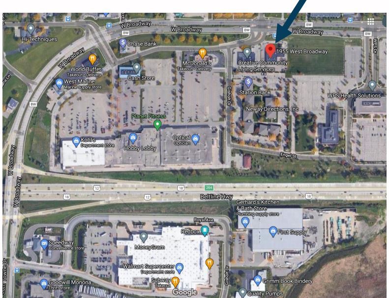 1955 W Broadway Monona, WI 53713 Office Property for Lease on