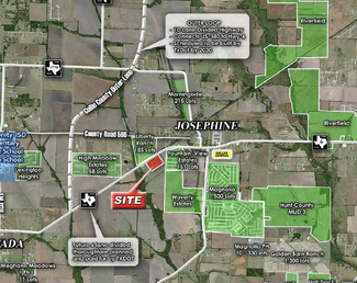 Josephine, TX Commercial Land - 903 Cook st
