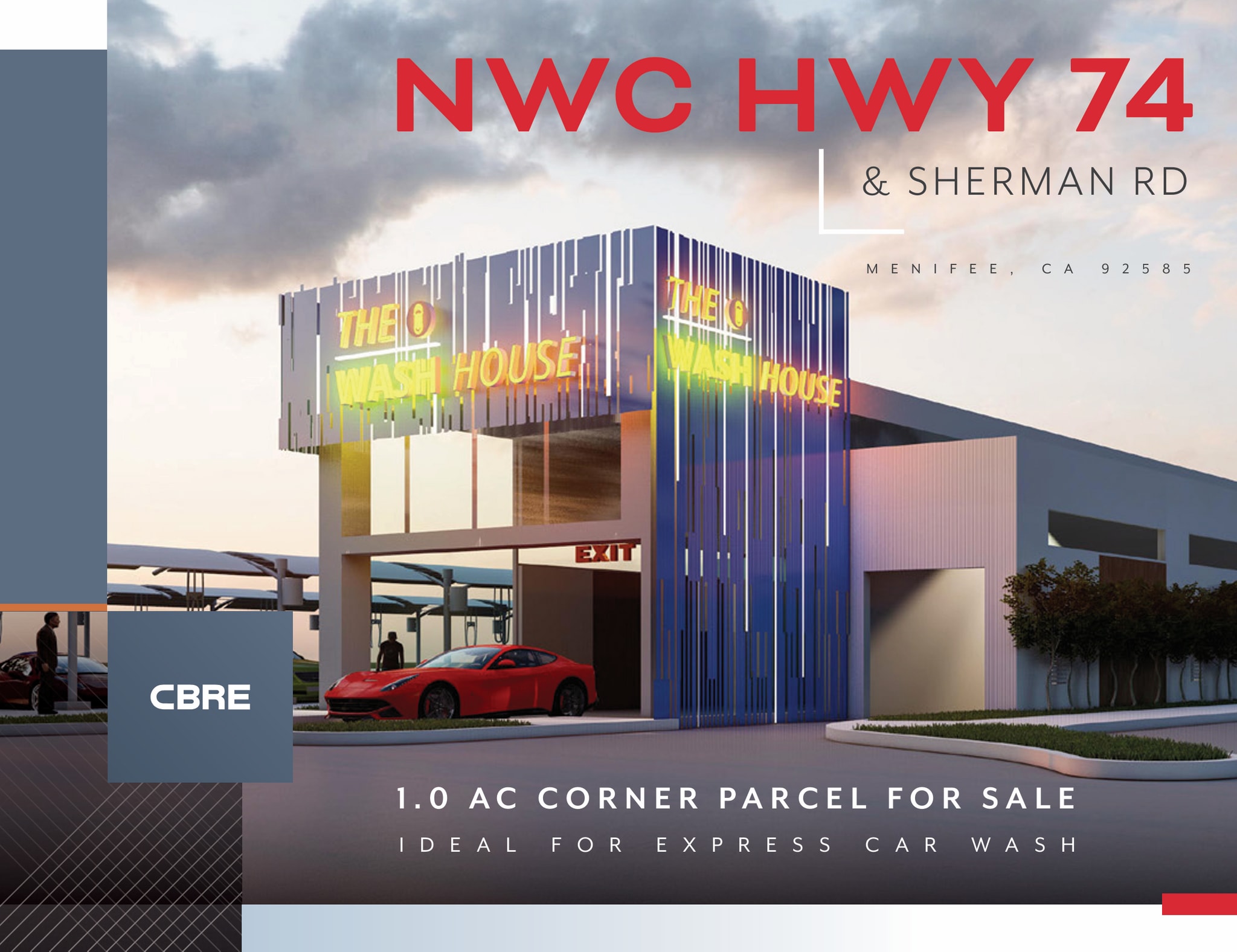 NWC of CA-74 & Sherman Road, Menifee, CA for Sale