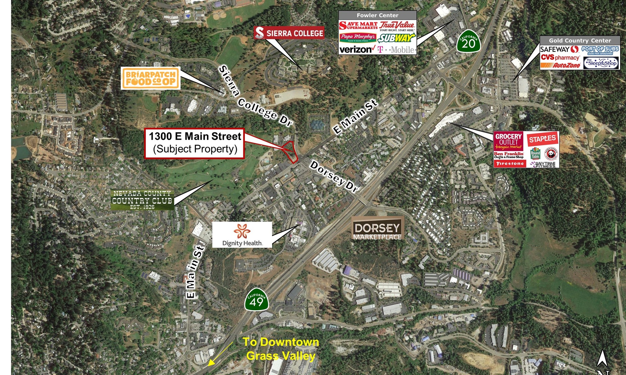 1300 E Main St, Grass Valley, CA for Sale