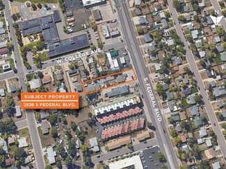 Denver, CO Commercial Land - 2636 S Federal Blvd