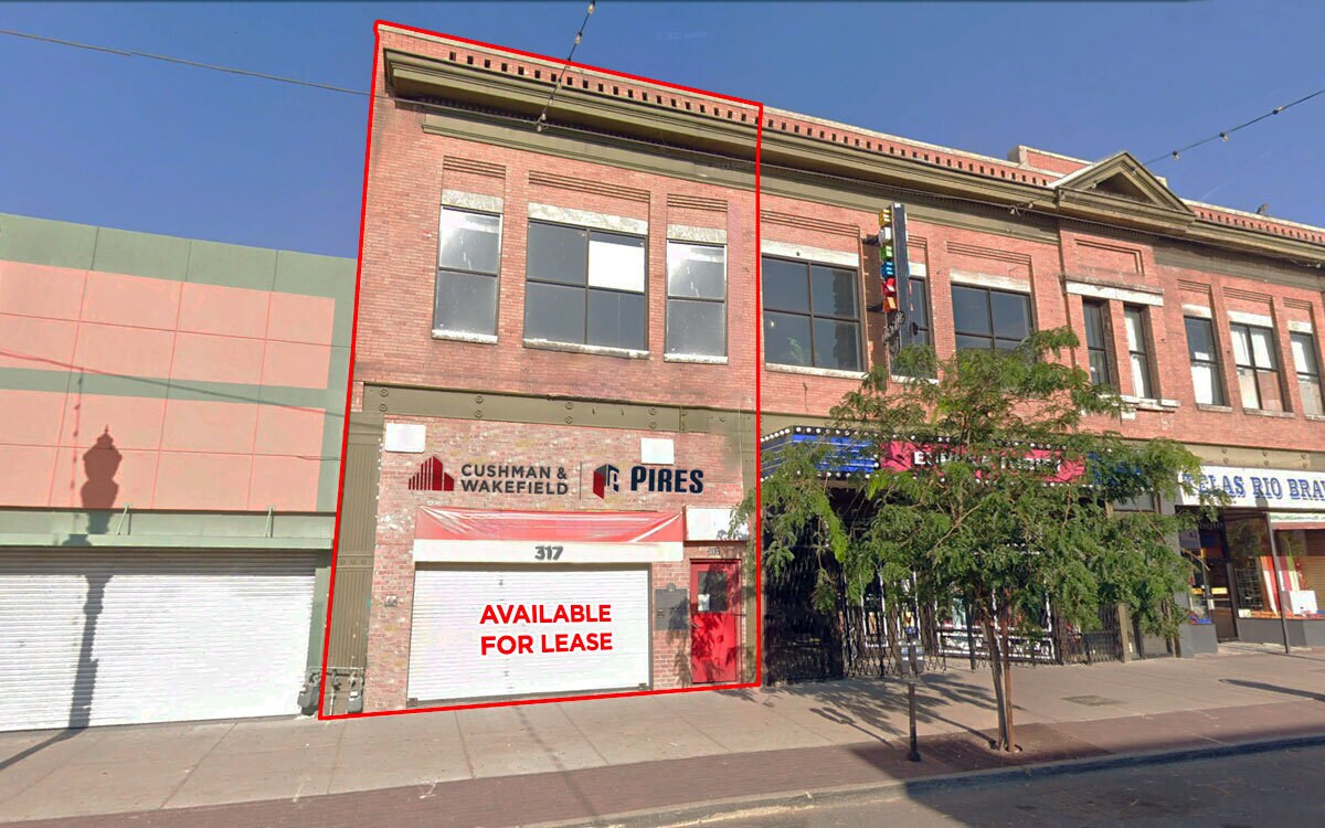 317 S El Paso St El Paso, TX 79901 Retail Property for Lease on