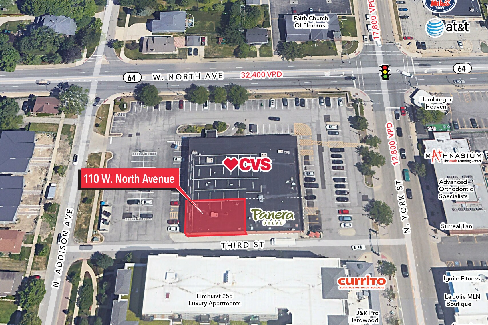 110 W North Ave, Elmhurst, IL for Rent