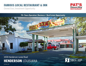 Henderson, LA Restaurant - 1008 Henderson Levee