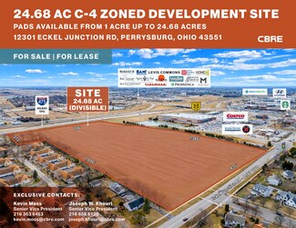 Perrysburg, OH Commercial Land - 12301 Eckel Junction Rd