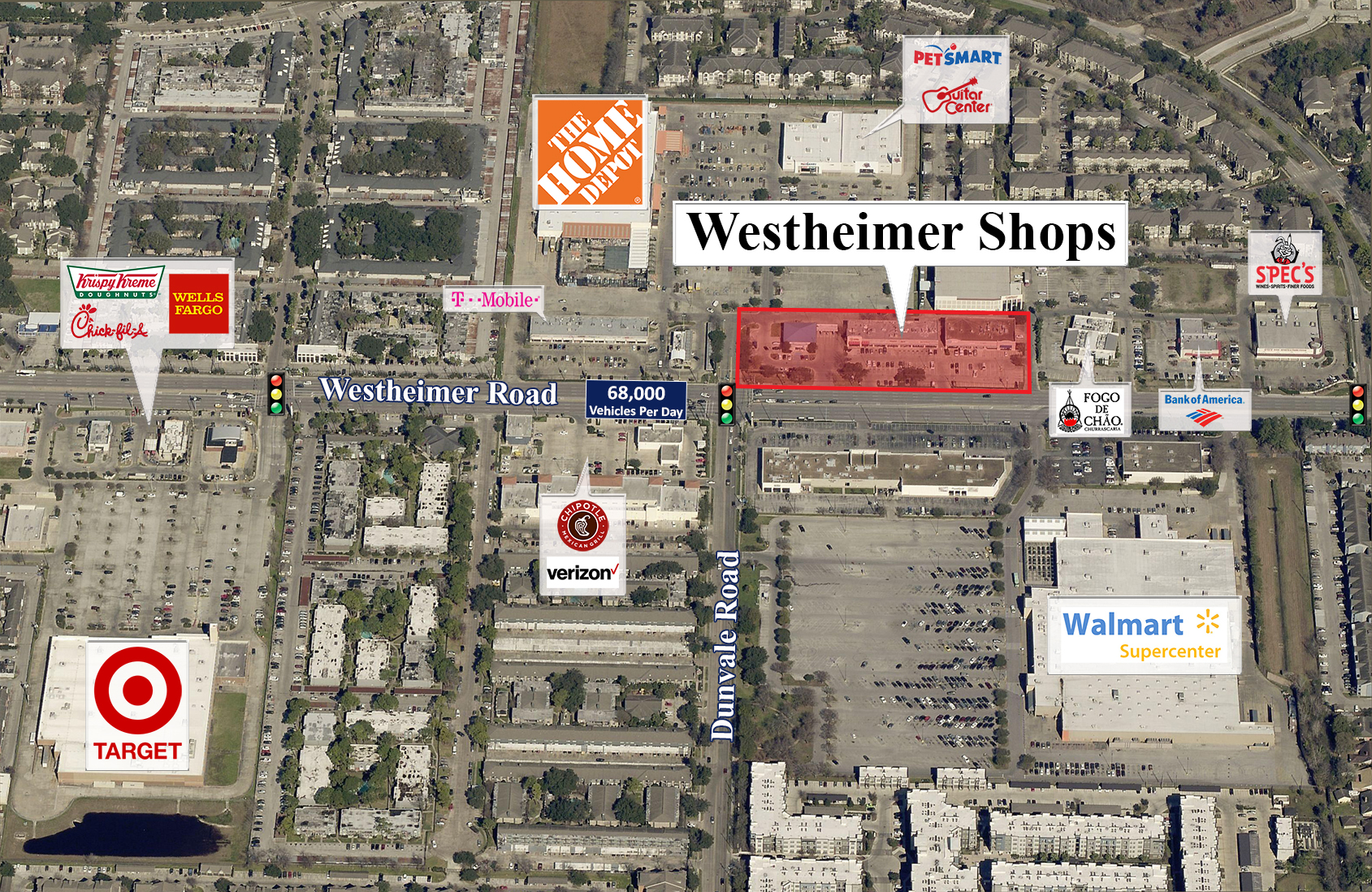 8350-8366 Westheimer Rd, Houston, TX for Rent