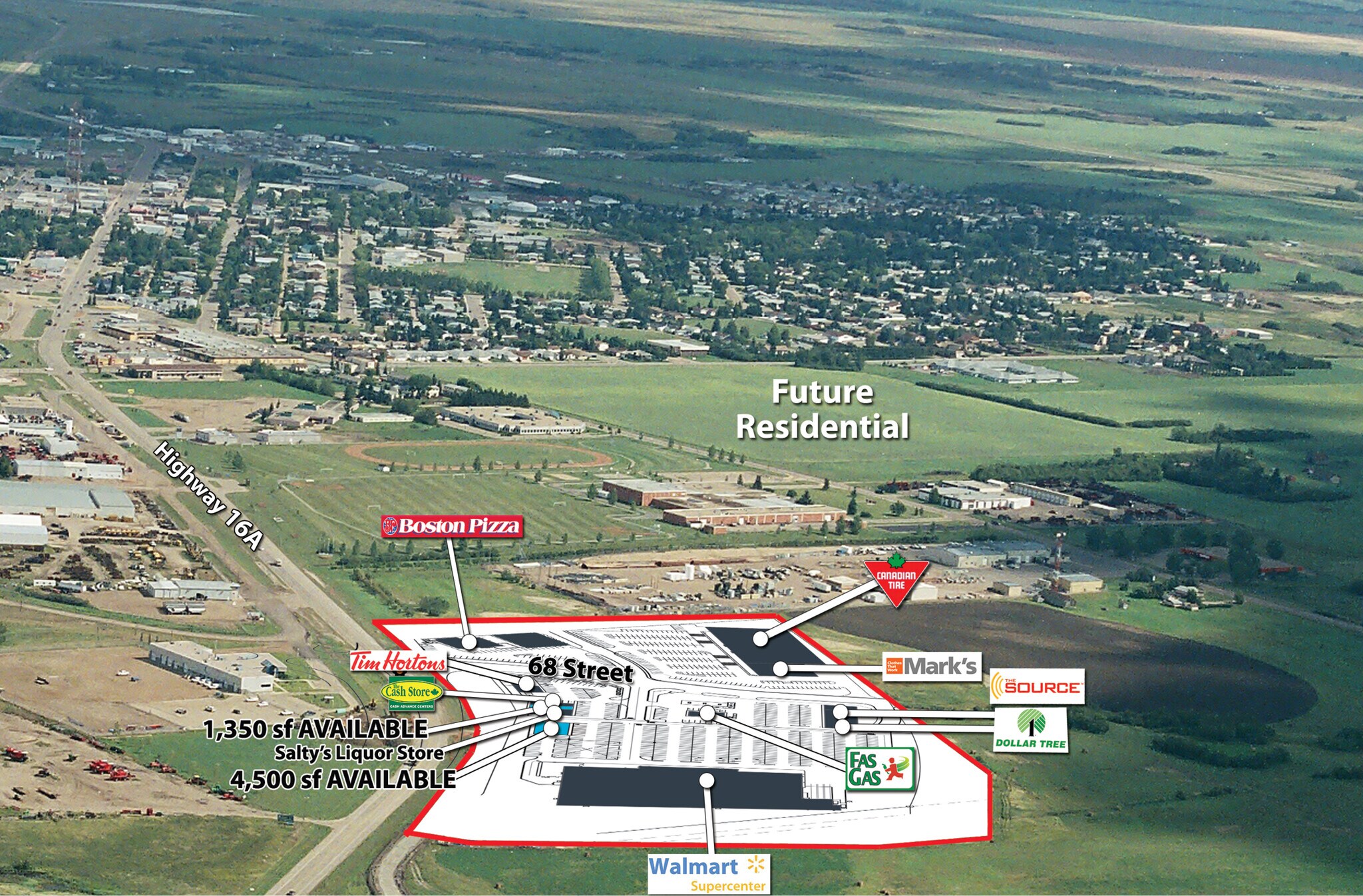 6817 Hwy-16A, Vegreville, AB for Rent
