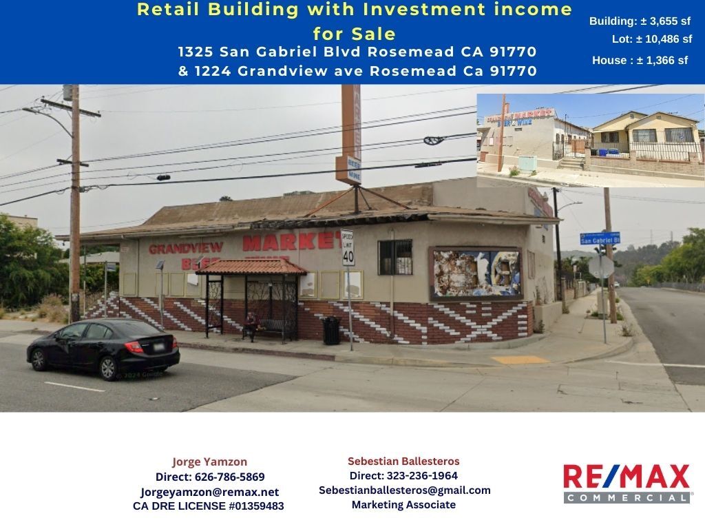 1325 San Gabriel Blvd, Rosemead, CA for Sale