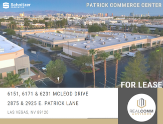 Las Vegas, NV Industrial - 2875 E Patrick Ln