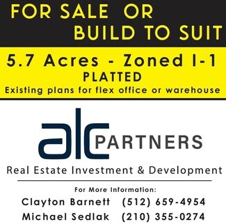 San Antonio, TX Industrial Land - 4830 N Loop 1604 W