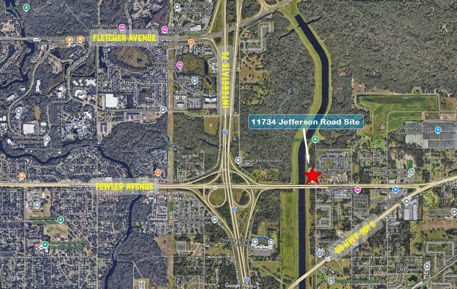 11734 Jefferson Rd, Thonotosassa, FL for Sale