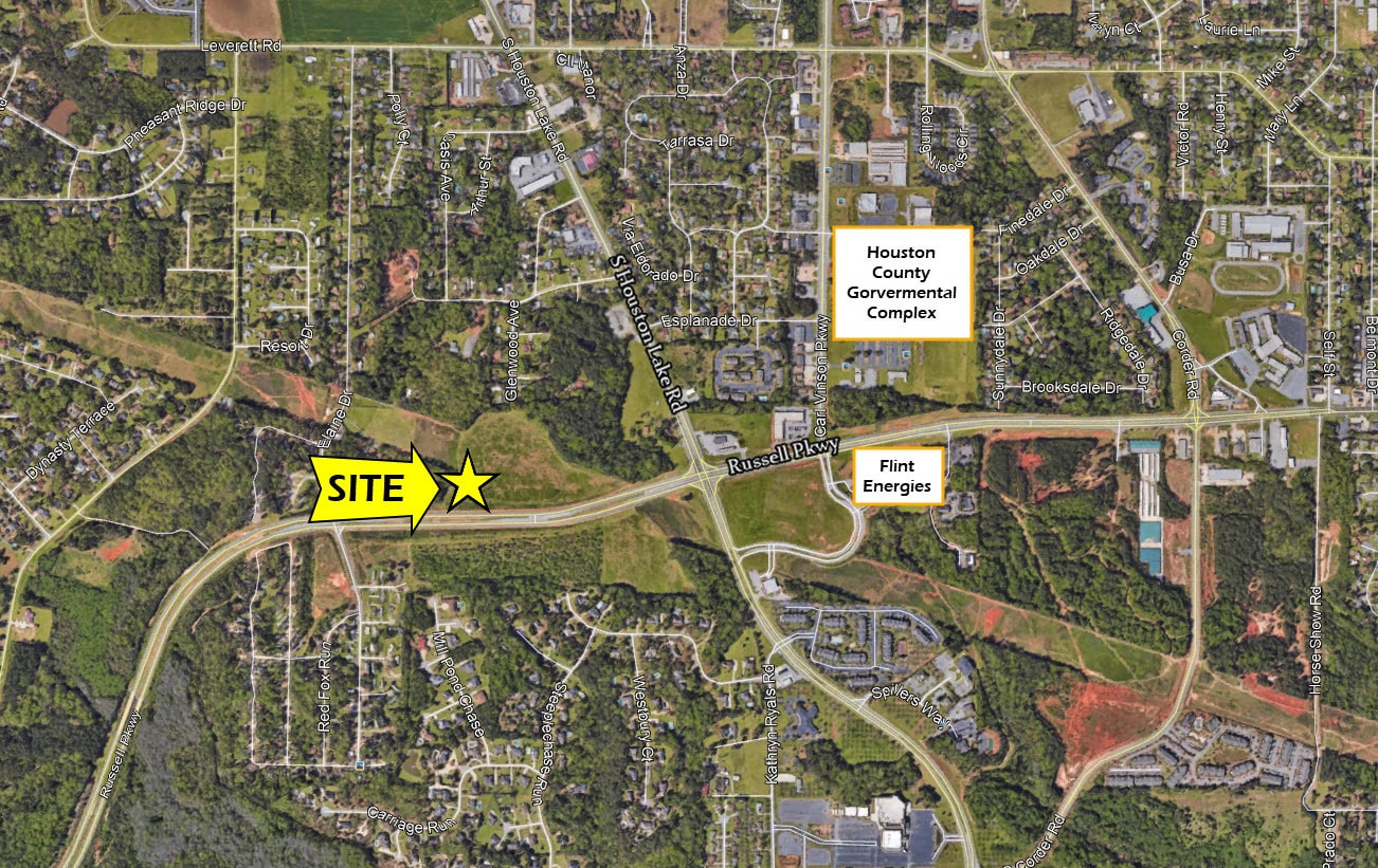 Russell Parkway At South Houston Lake Rd, Warner Robins, GA for Sale