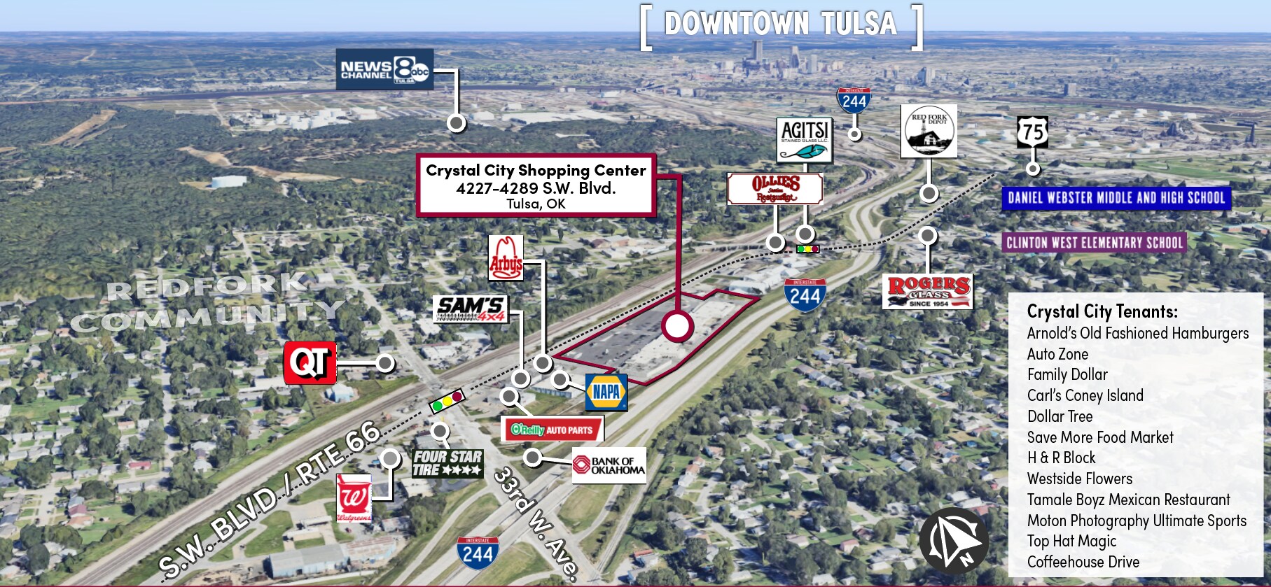 4227-4289 Southwest Blvd, Tulsa, OK for Rent