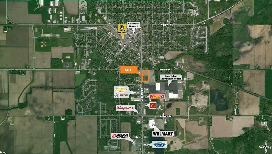 SEC OF ROUTE 14 AND BRINK St, Harvard, IL for Sale