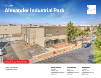 Las Vegas, NV Industrial - 4364 E Alexander Rd