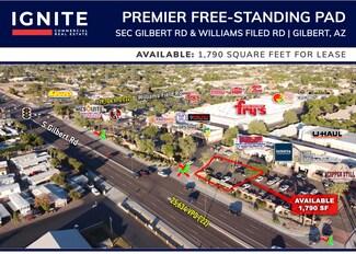 Gilbert, AZ Storefront Retail/Office - SEC Gilbert & Williams Field Rd Gilbert, AZ Storefront Retail/Office - SEC Gilbert & Williams Field Rd