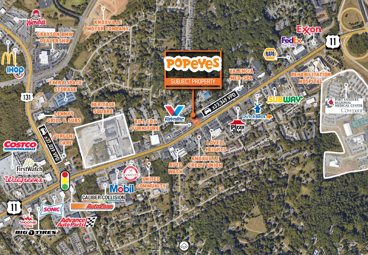 10431 Kingston Pike, Knoxville, TN for Sale