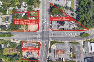 Virginia Beach, VA Commercial Land - 1096 Virginia Beach Blvd