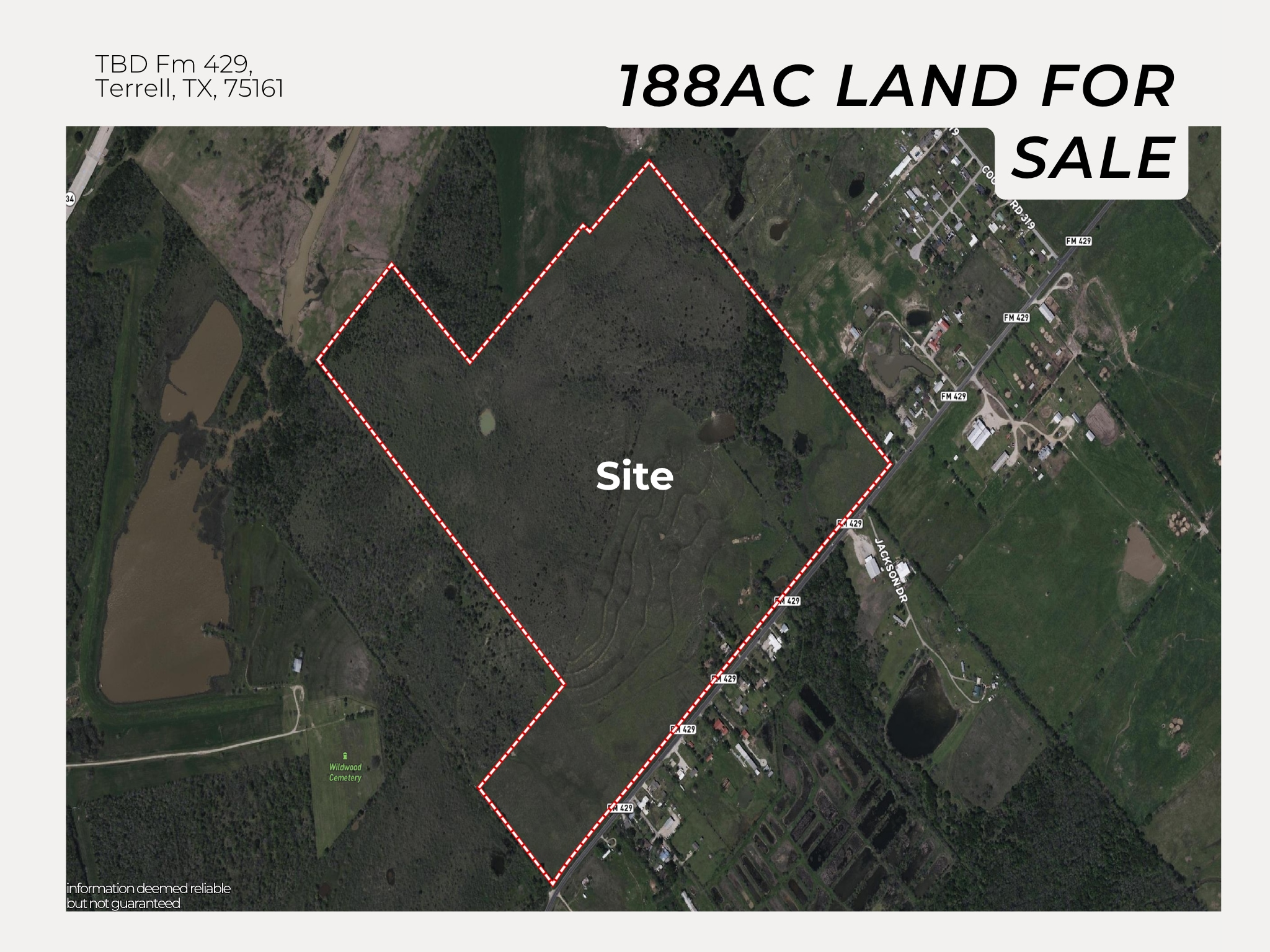 Fm Rd 429, Terrell, TX for Sale