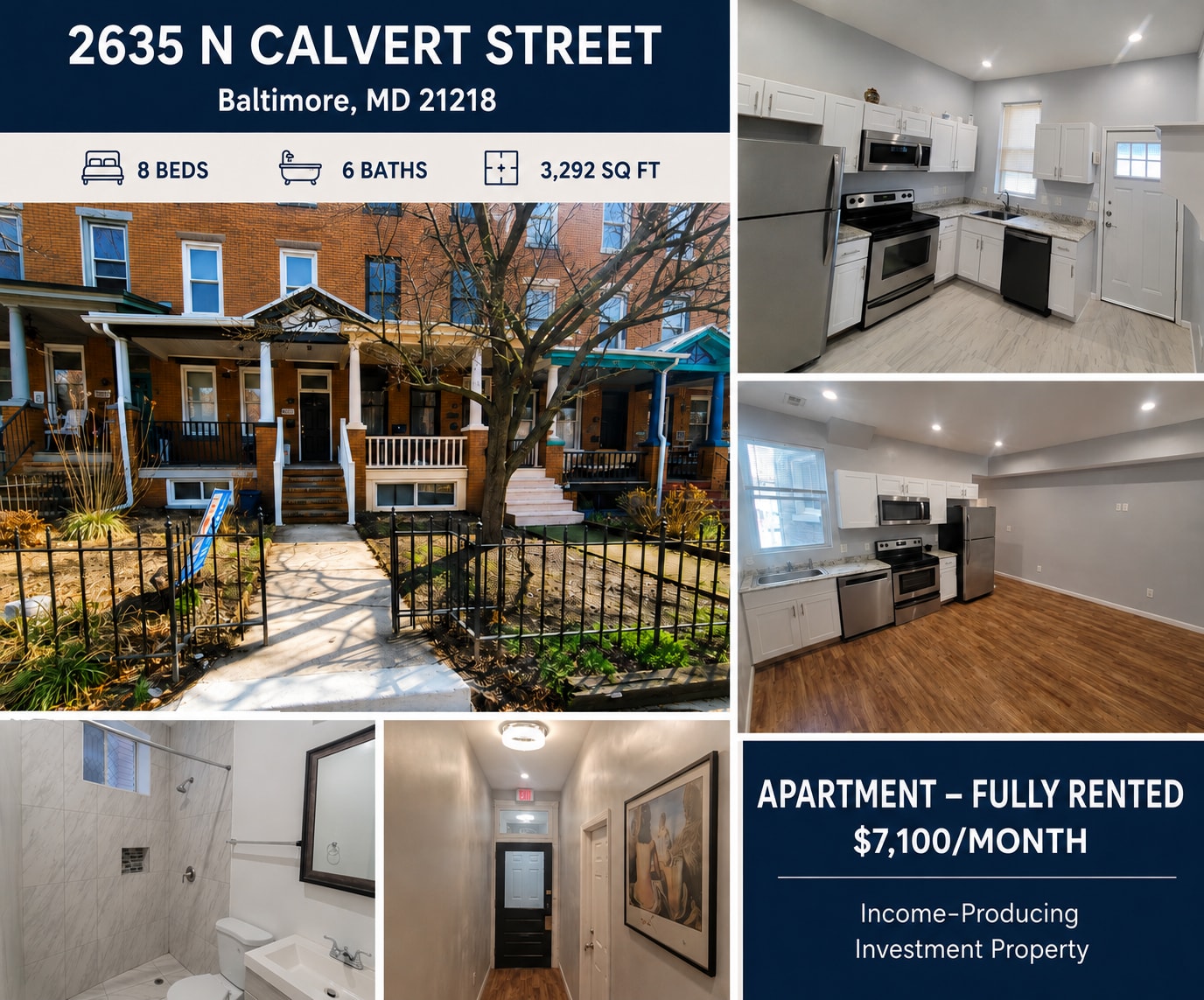 2635 N Calvert St, Baltimore, MD for Sale
