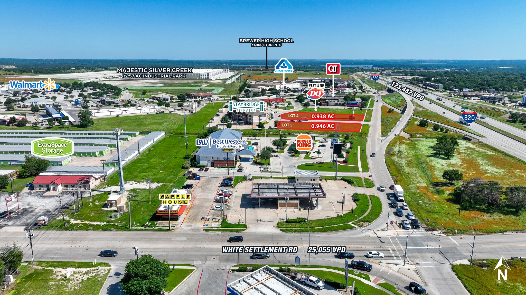 SWQ IH-820 St, Fort Worth, TX for Rent