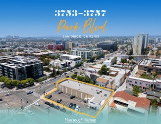 San Diego, CA Commercial - 3755-3757 Park Blvd