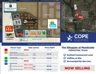 Princeton, TX Commercial - E.Monte Carlo & Longneck Rd Princeton, TX Commercial - E.Monte Carlo & Longneck Rd