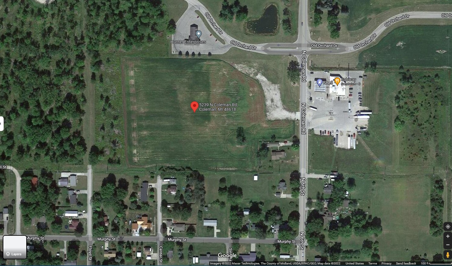 5239 N Coleman Rd, Coleman, MI for Sale