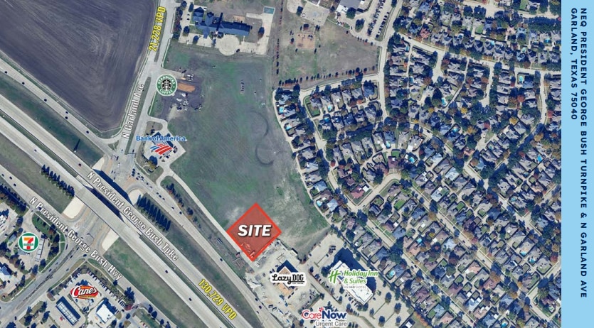 NEQ President George Bush Turnpike & N Garland Ave, Garland, TX for Sale