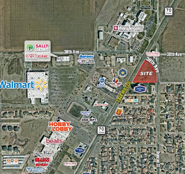 TX-70 & 30th St, Pampa, TX for Sale