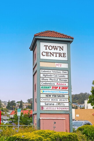 Albany, CA Storefront Retail/Office - 937-972 San Pablo Ave
