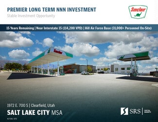 Clearfield, UT Service Station - 1972 E 700 S Clearfield, UT Service Station - 1972 E 700 S