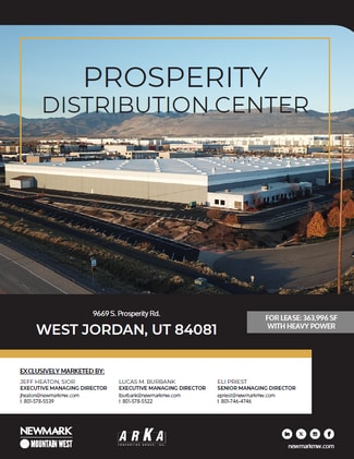 West Jordan, UT Industrial - 6077 W Wells Park Rd