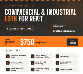 Hutto, TX Commercial Land - 2133 County Road 130