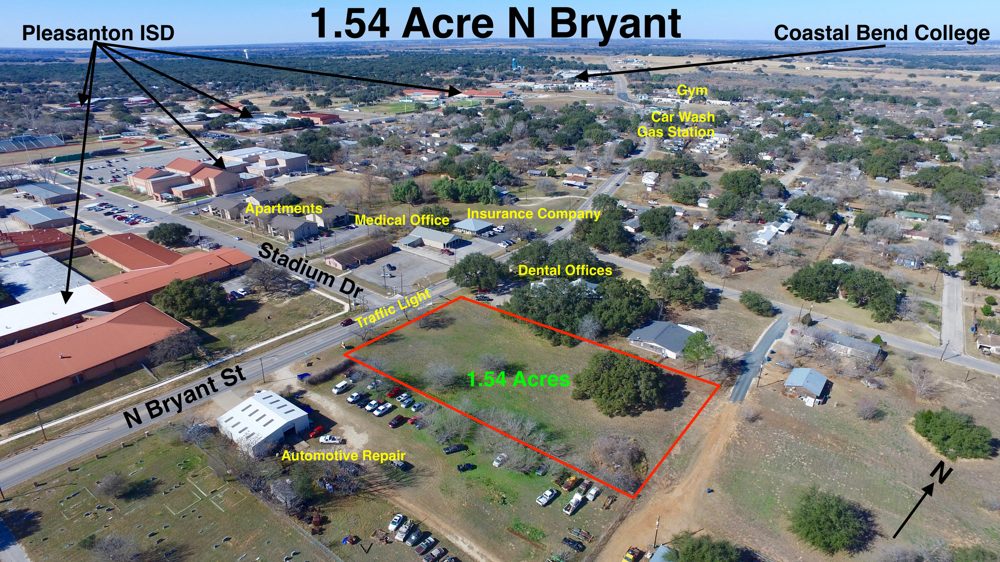 N BRYANT @ Stadium Dr, Pleasanton, TX for Sale