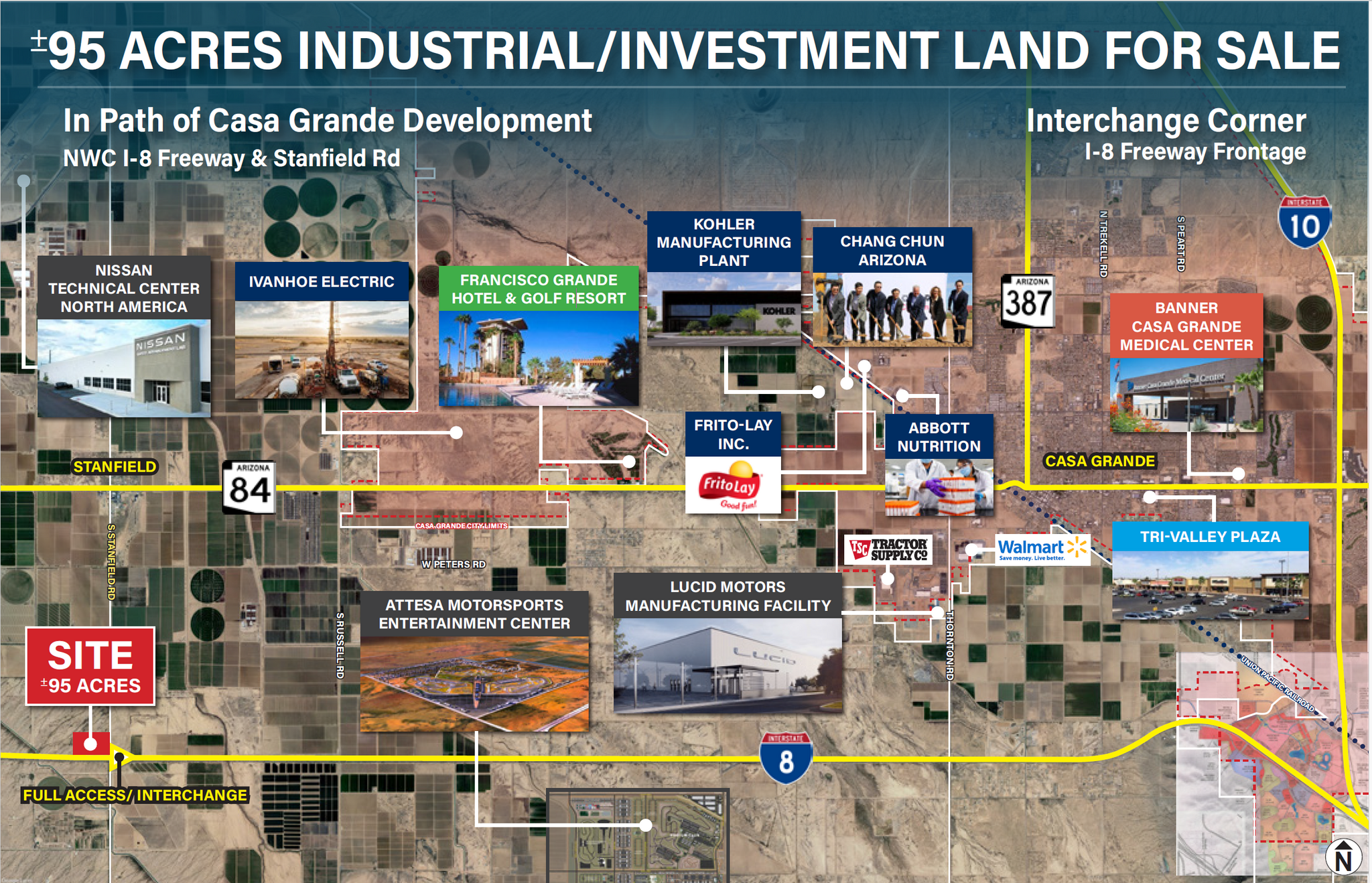 I-8 & Stanfield Rd, Casa Grande, AZ for Sale