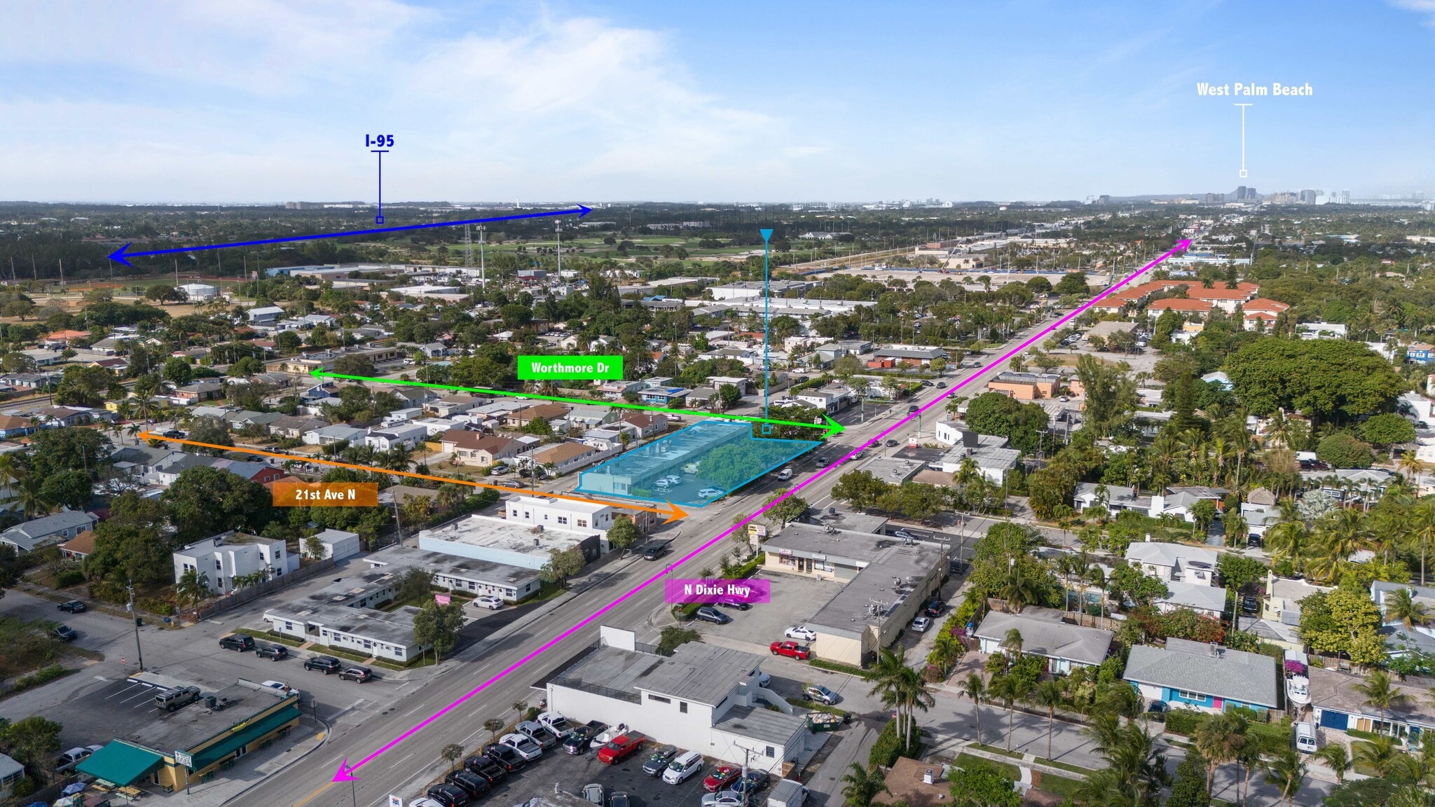 2101-2109 N Dixie Hwy, Lake Worth, FL for Sale