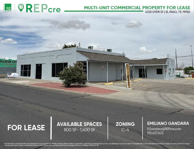 4320 Dyer St, El Paso, TX for Rent