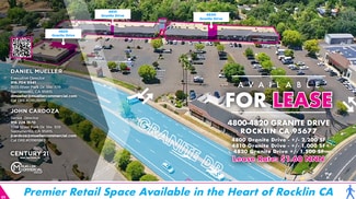 Rocklin, CA Retail - 4800-4820 Granite Dr